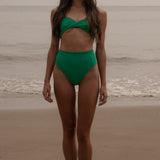 Pyla Top - Green - Heidi Merrick