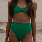 Pyla Top - Green - Heidi Merrick