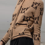 SRF Cardi - Toast - Heidi Merrick