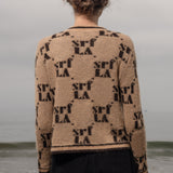 SRF Cardi - Toast - Heidi Merrick