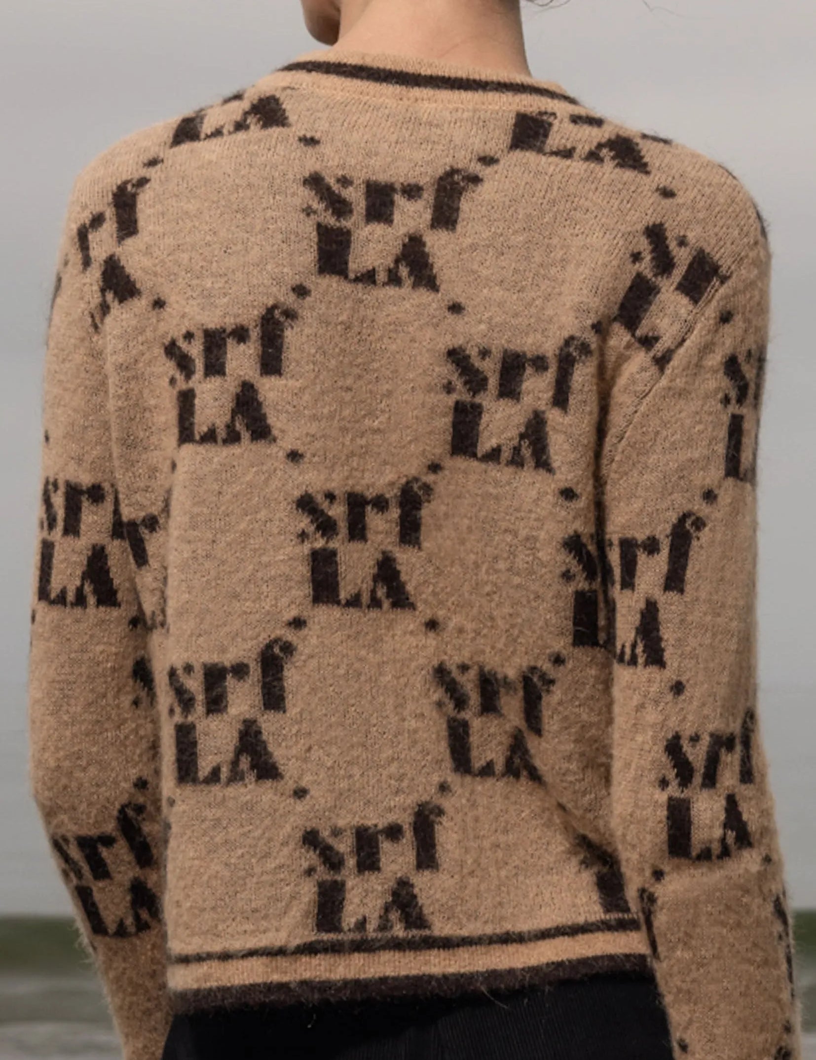 SRF Cardi - Toast - Heidi Merrick