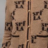 SRF Cardi - Toast - Heidi Merrick