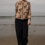 SRF Cardi - Toast - Heidi Merrick