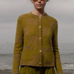 SRF Cardi - Frog - Heidi Merrick