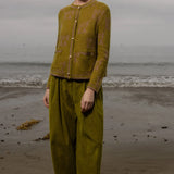 SRF Cardi - Frog - Heidi Merrick