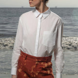 JJ Shirt - White Shirting - Heidi Merrick
