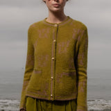 SRF Cardi - Frog - Heidi Merrick