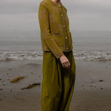 SRF Cardi - Frog - Heidi Merrick