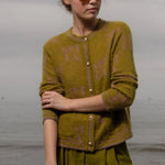 SRF Cardi - Frog - Heidi Merrick