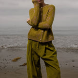 SRF Cardi - Frog - Heidi Merrick