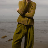 SRF Cardi - Frog - Heidi Merrick