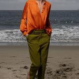 Farah Blouse - Flame - Heidi Merrick