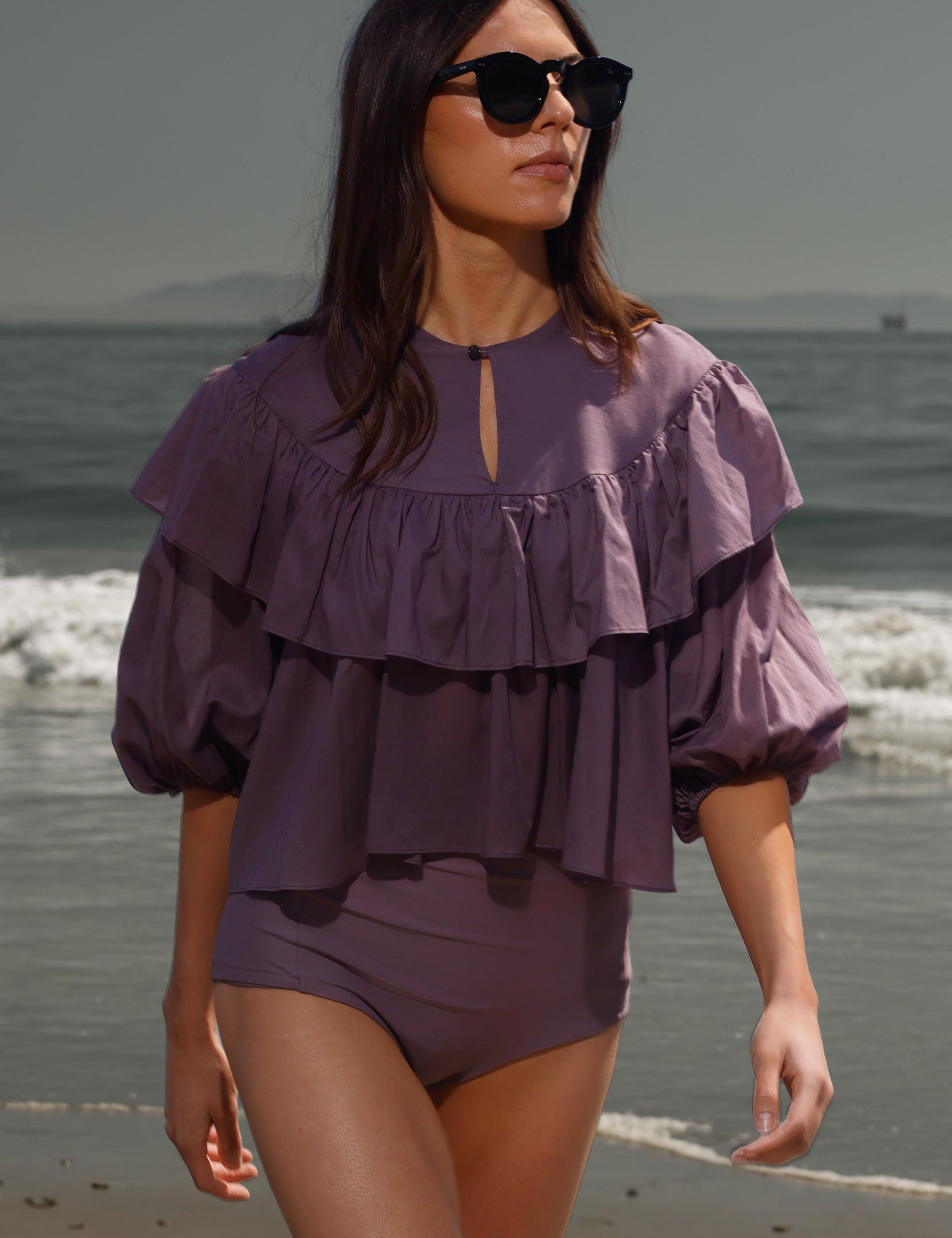 Moon Top - Lavender - Heidi Merrick