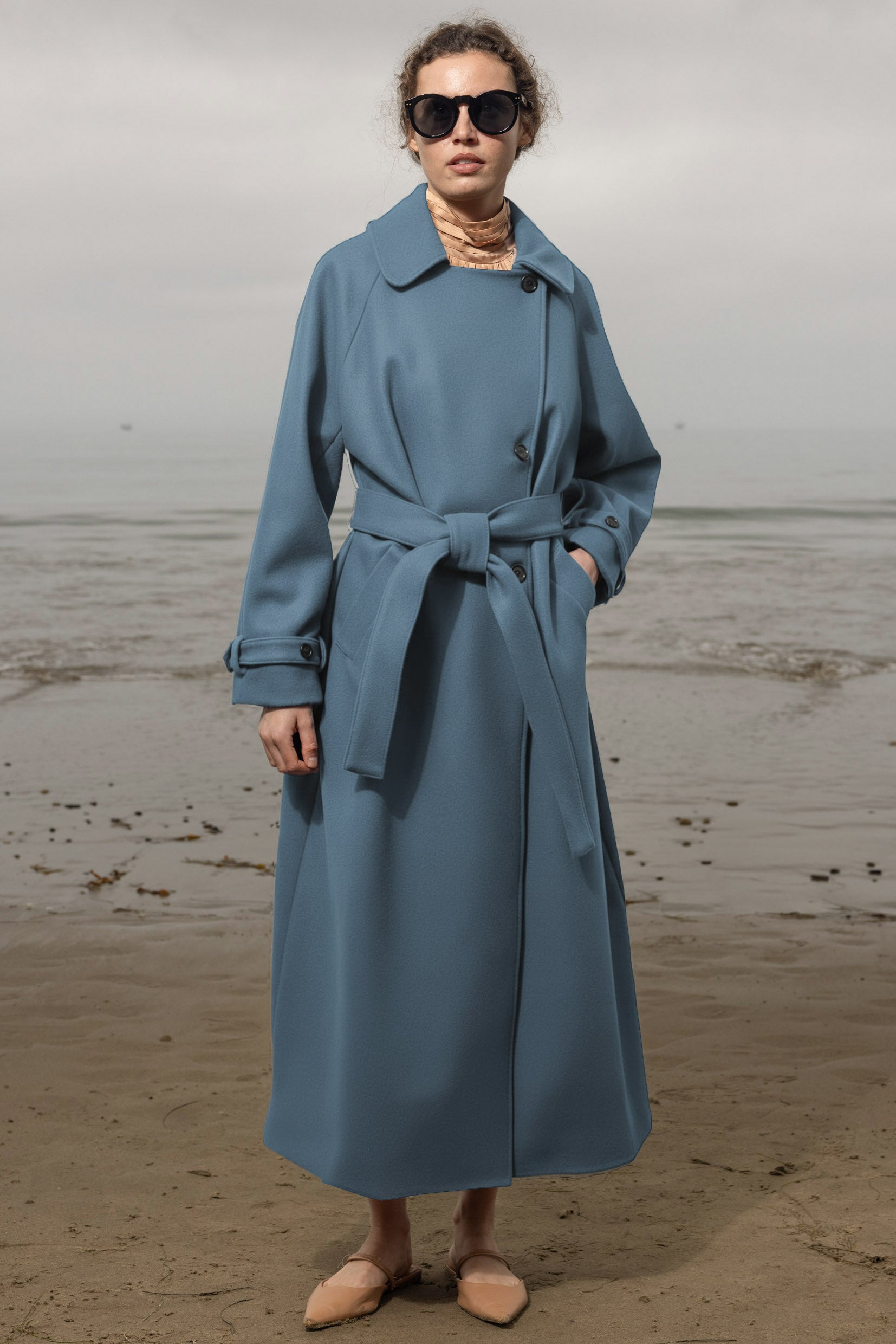 Fog Coat - High Sky - Heidi Merrick