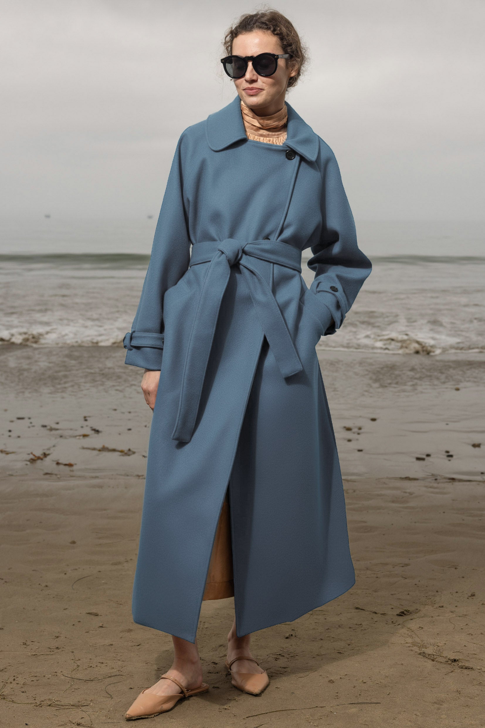 Fog Coat - High Sky - Heidi Merrick