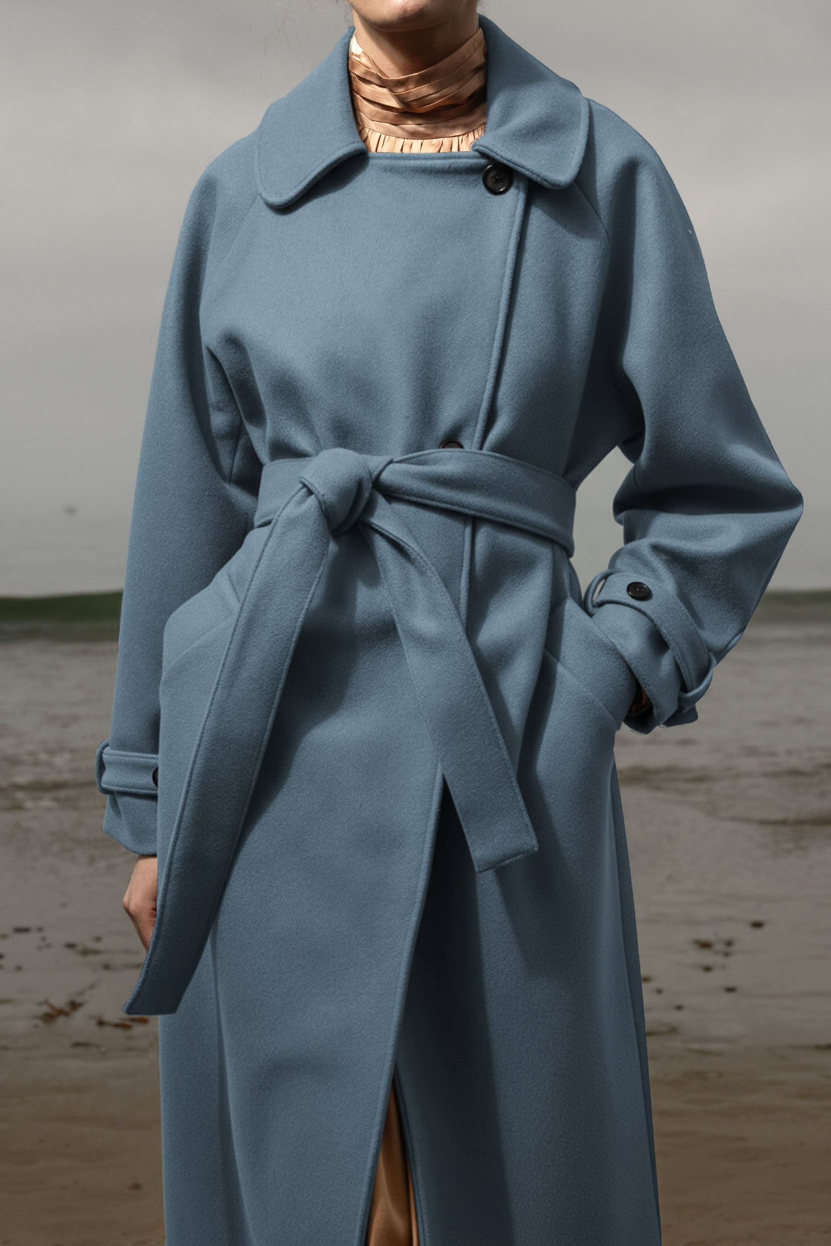 Fog Coat - High Sky - Heidi Merrick