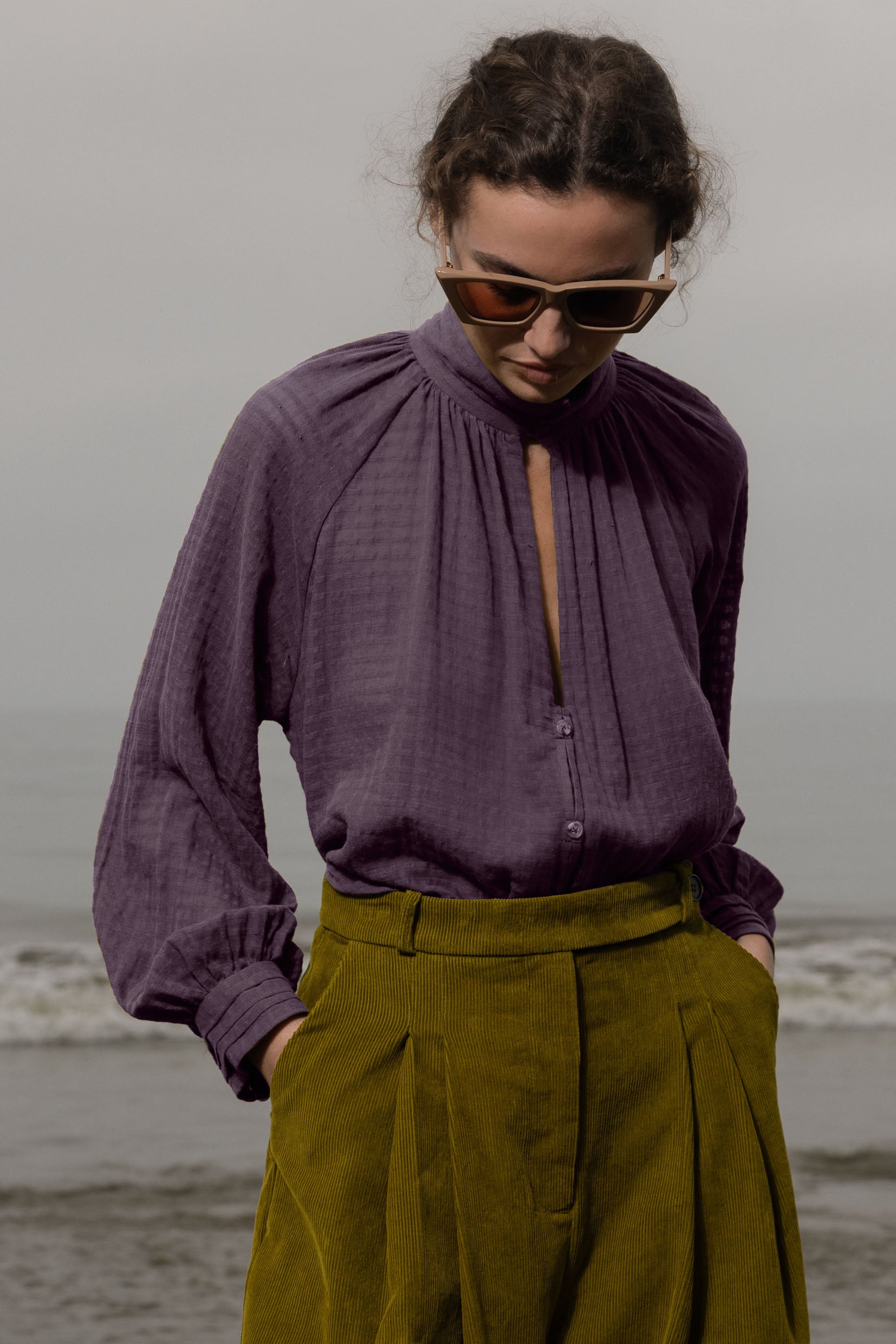 Stallion Top - Lavender - Heidi Merrick