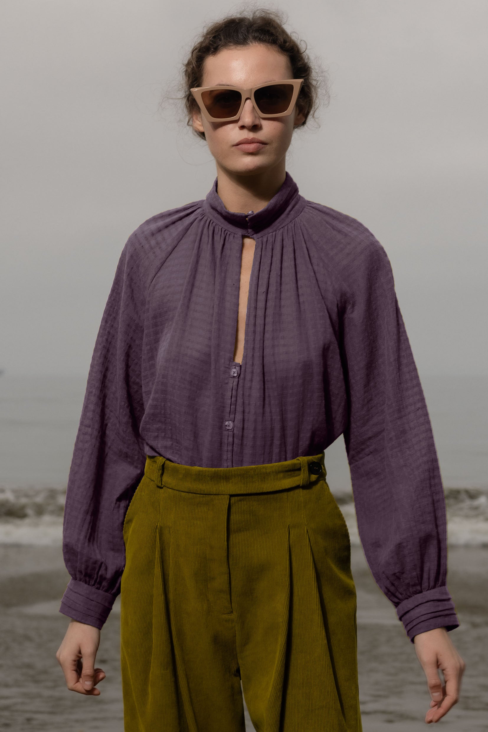 Stallion Top - Lavender - Heidi Merrick