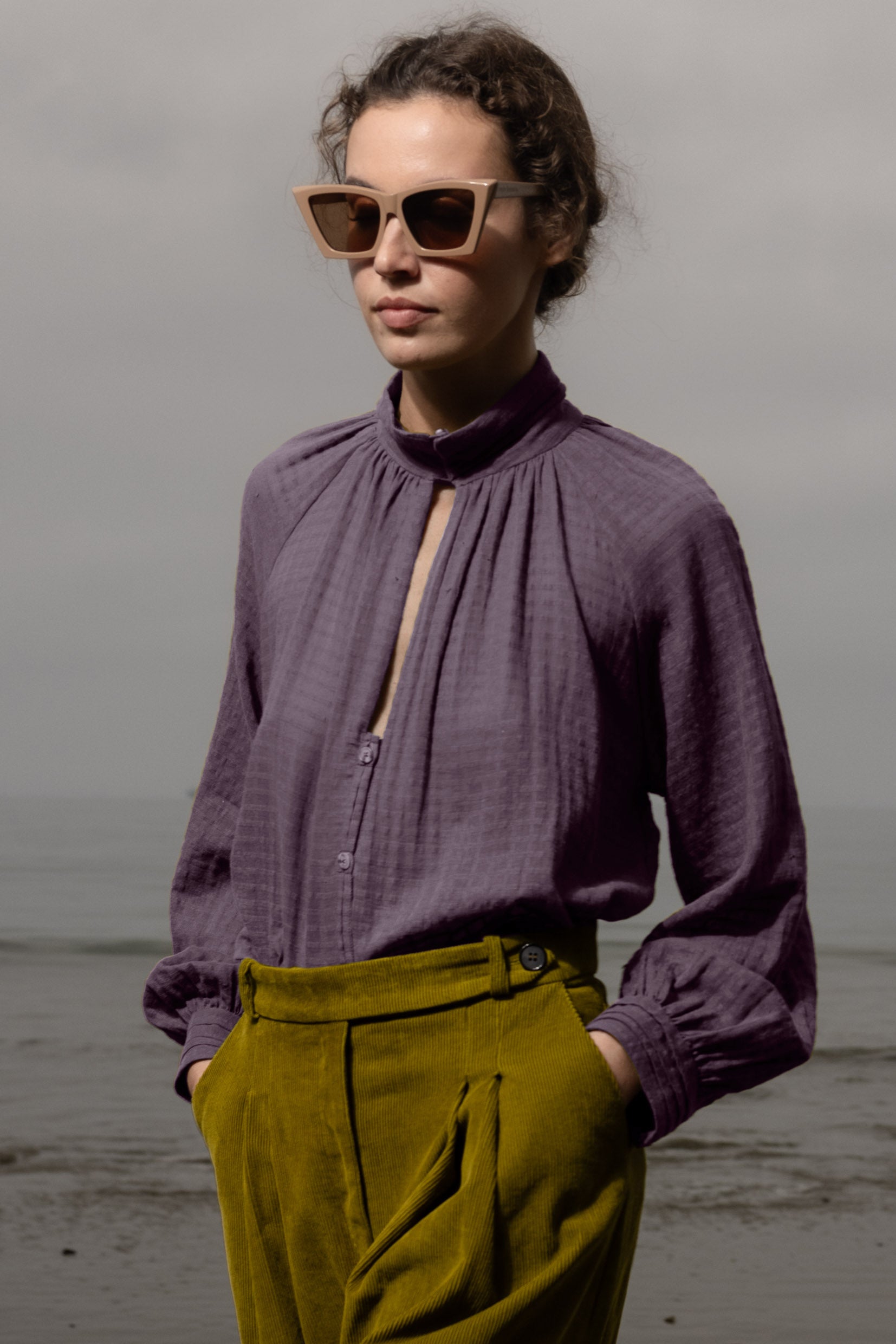 Stallion Top - Lavender - Heidi Merrick