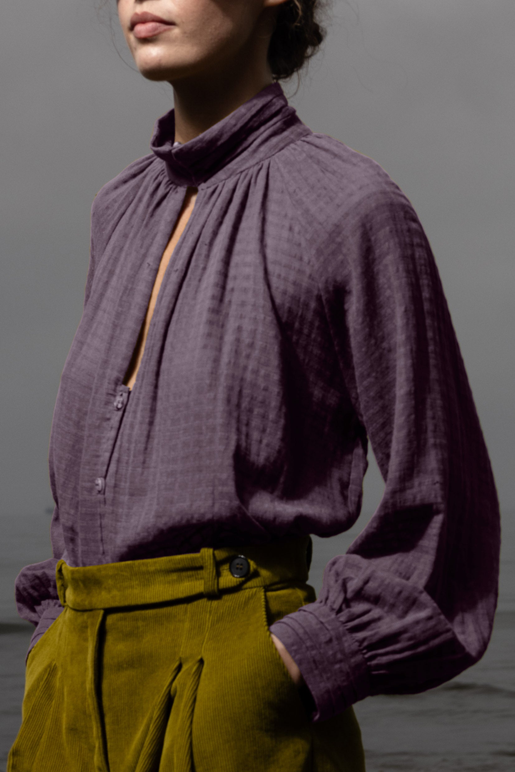 Stallion Top - Lavender - Heidi Merrick