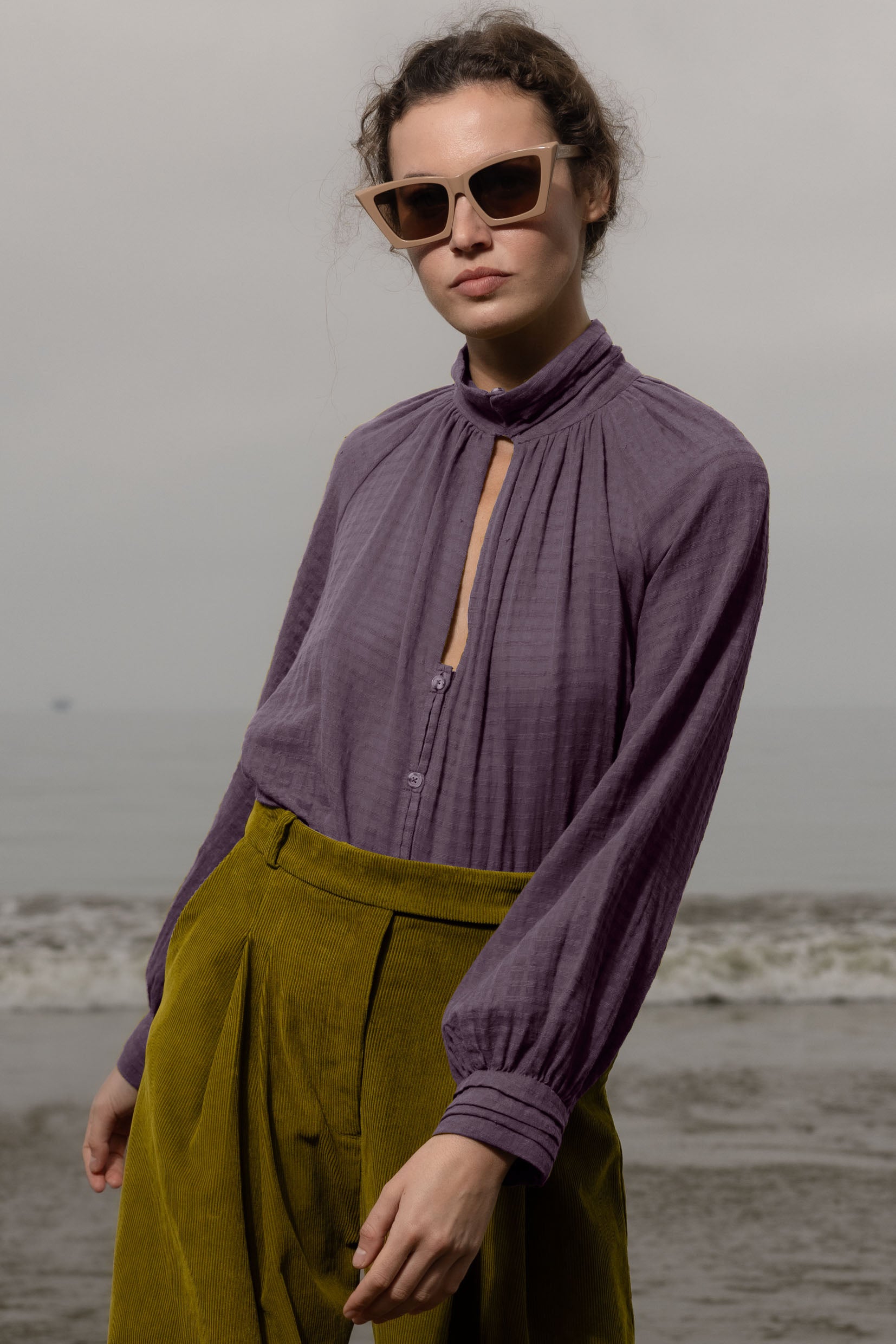 Stallion Top - Lavender - Heidi Merrick