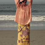 Verse Top - Sunrise Tissue Linen - Heidi Merrick