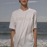 SRF LA Classic Tee - Antique Cream on White - Heidi Merrick