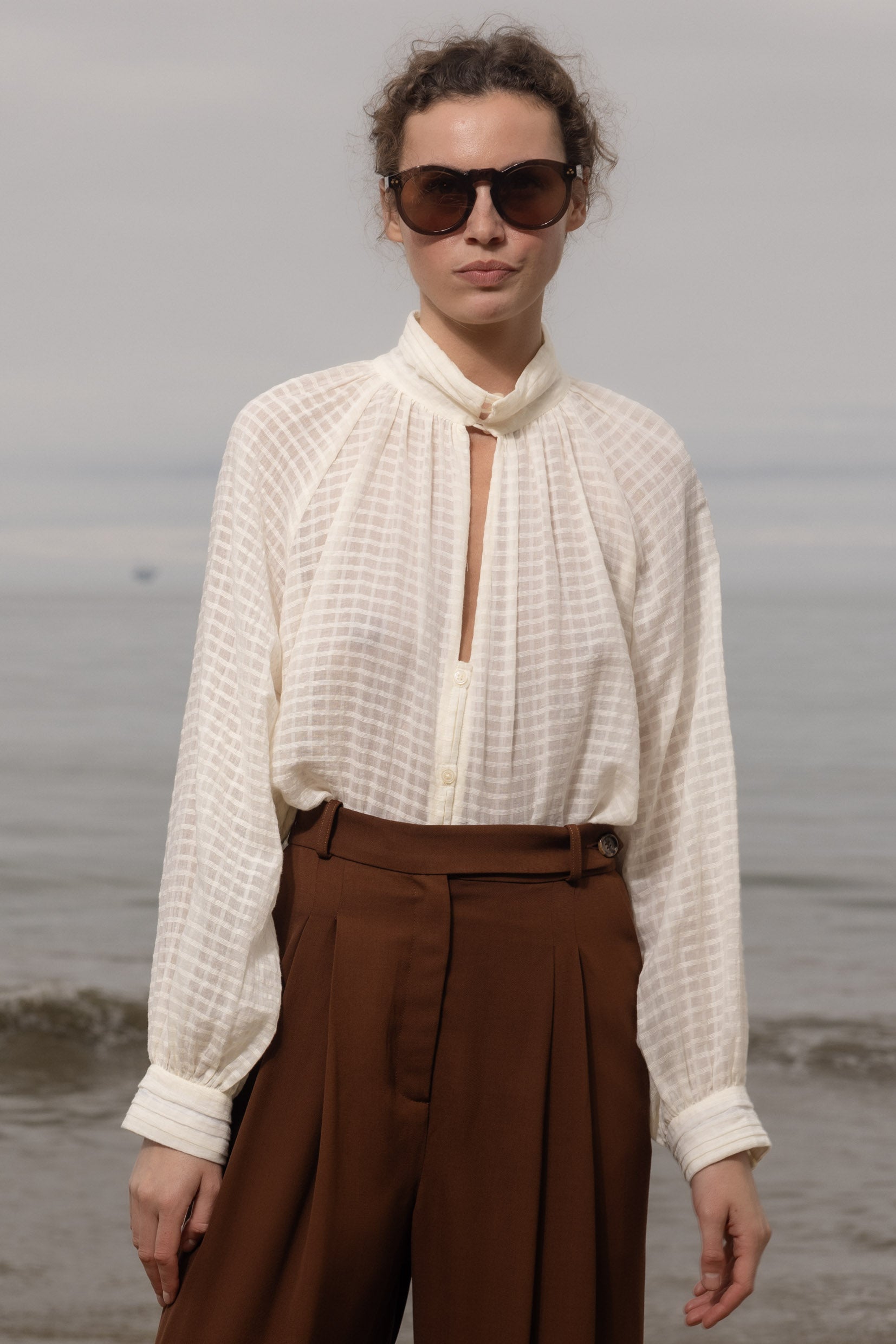 Stallion Top - Cream - Heidi Merrick