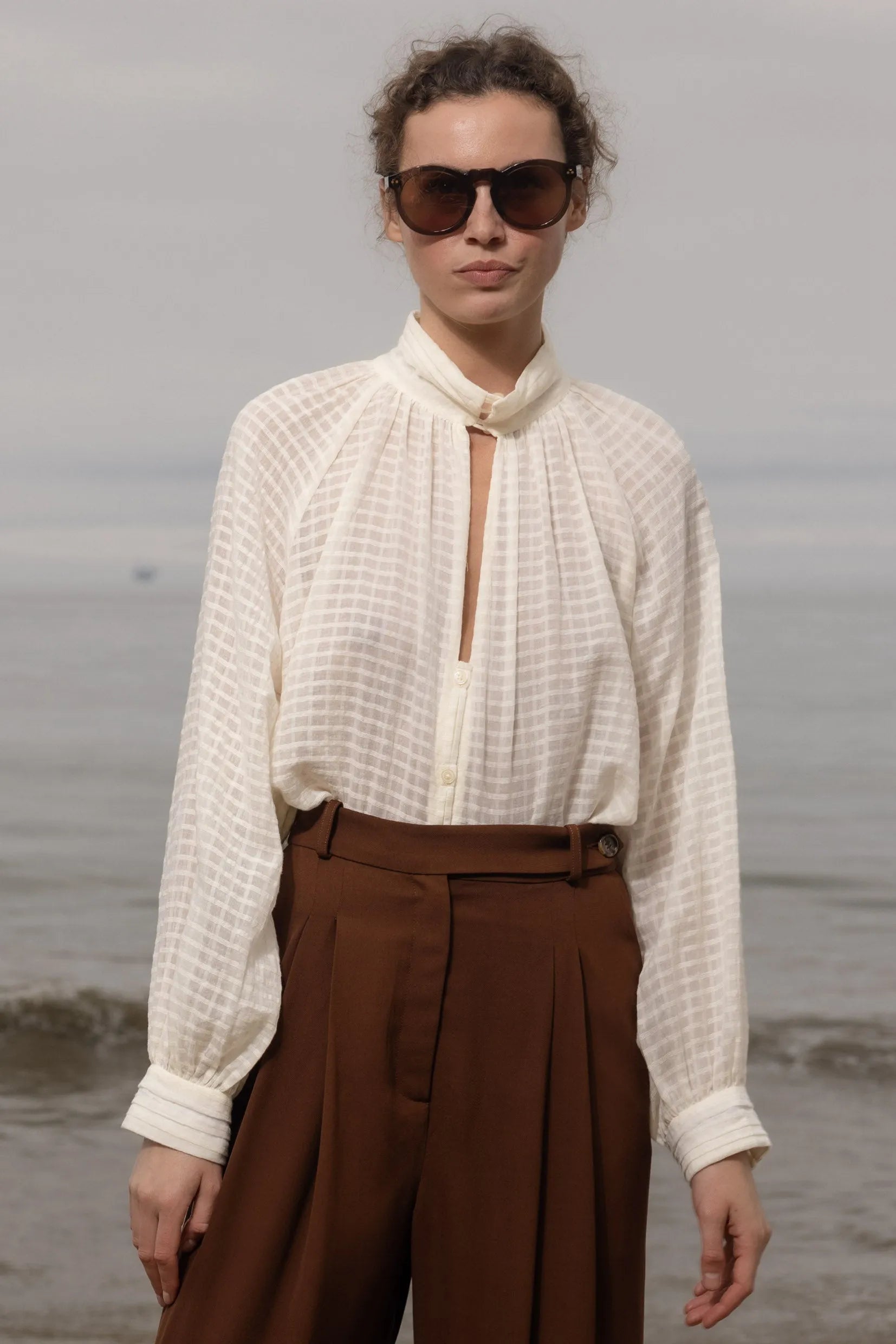 Stallion Top - Cream - Heidi Merrick