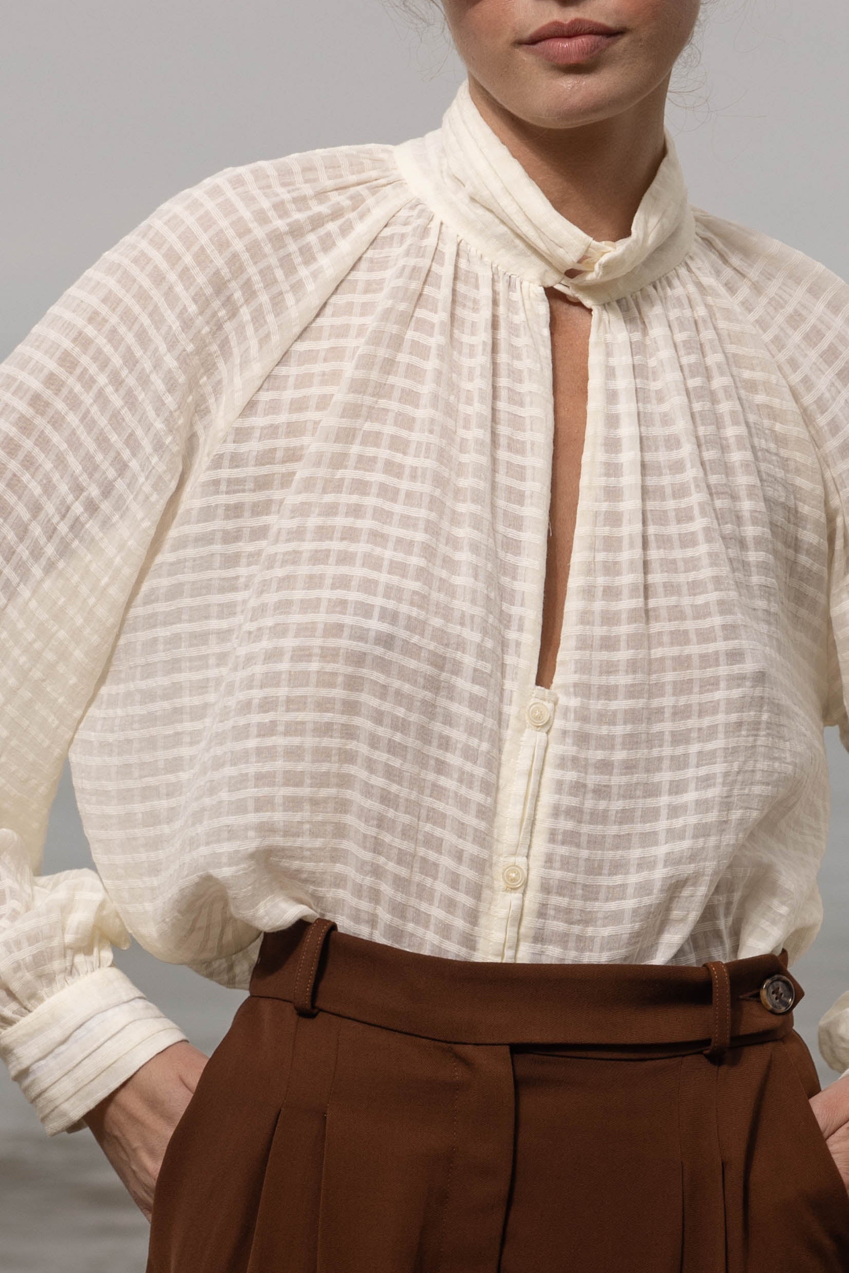 Stallion Top - Cream - Heidi Merrick