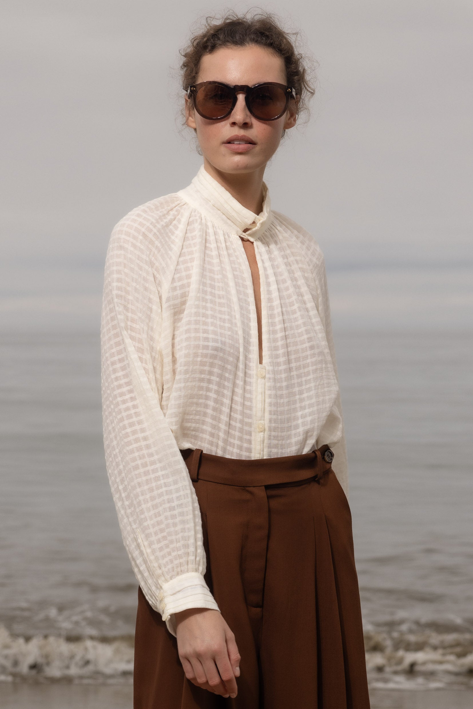 Stallion Top - Cream - Heidi Merrick