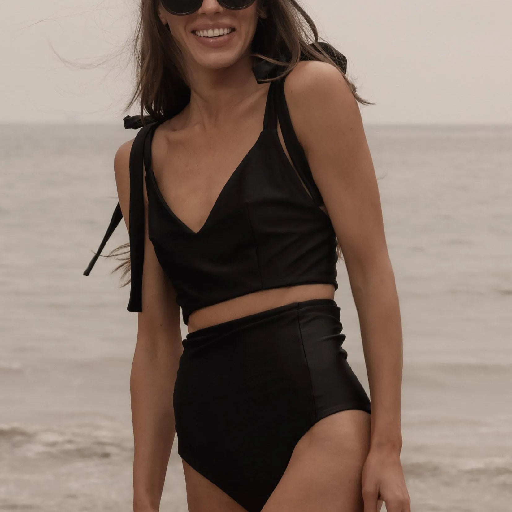 Ballerine Top - Black - Heidi Merrick