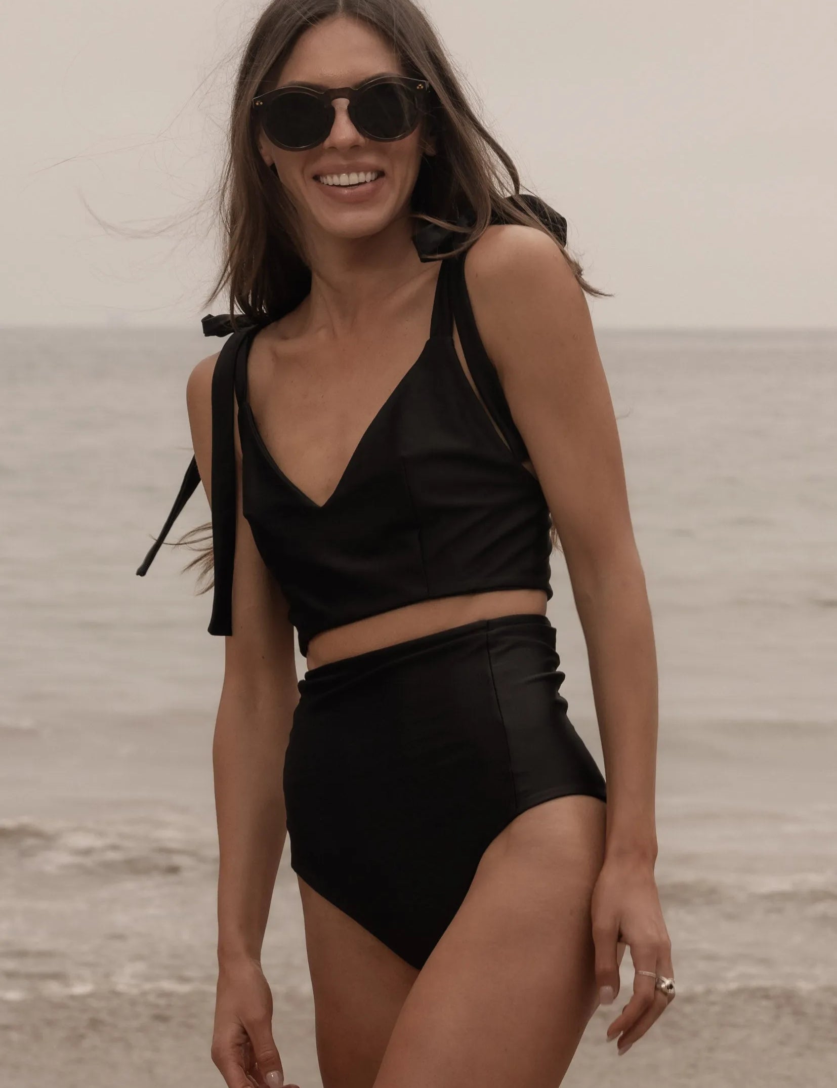 Ballerine Top - Black - Heidi Merrick