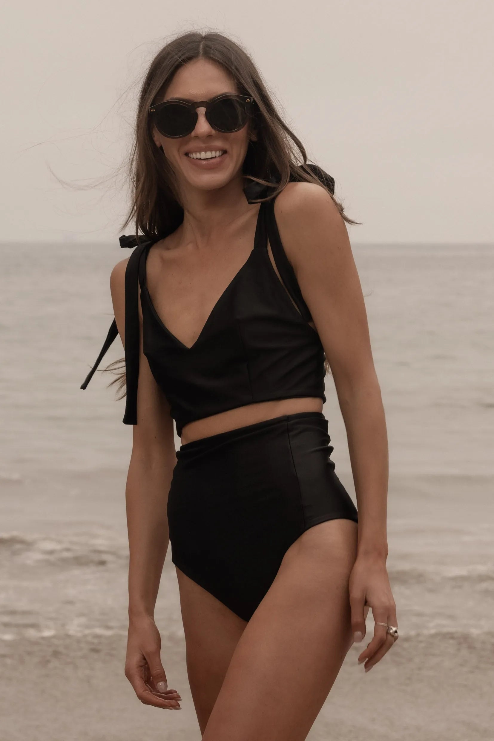 Ballerine Top - Black - Heidi Merrick