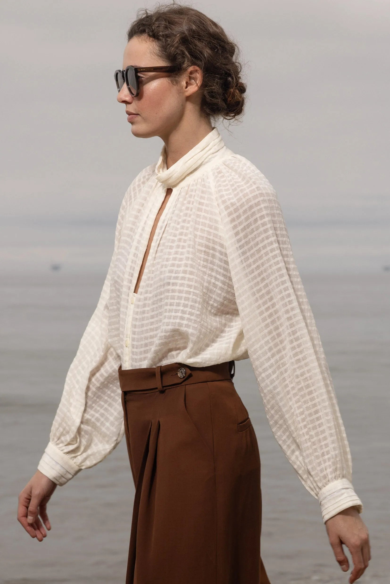 Stallion Top - Cream - Heidi Merrick