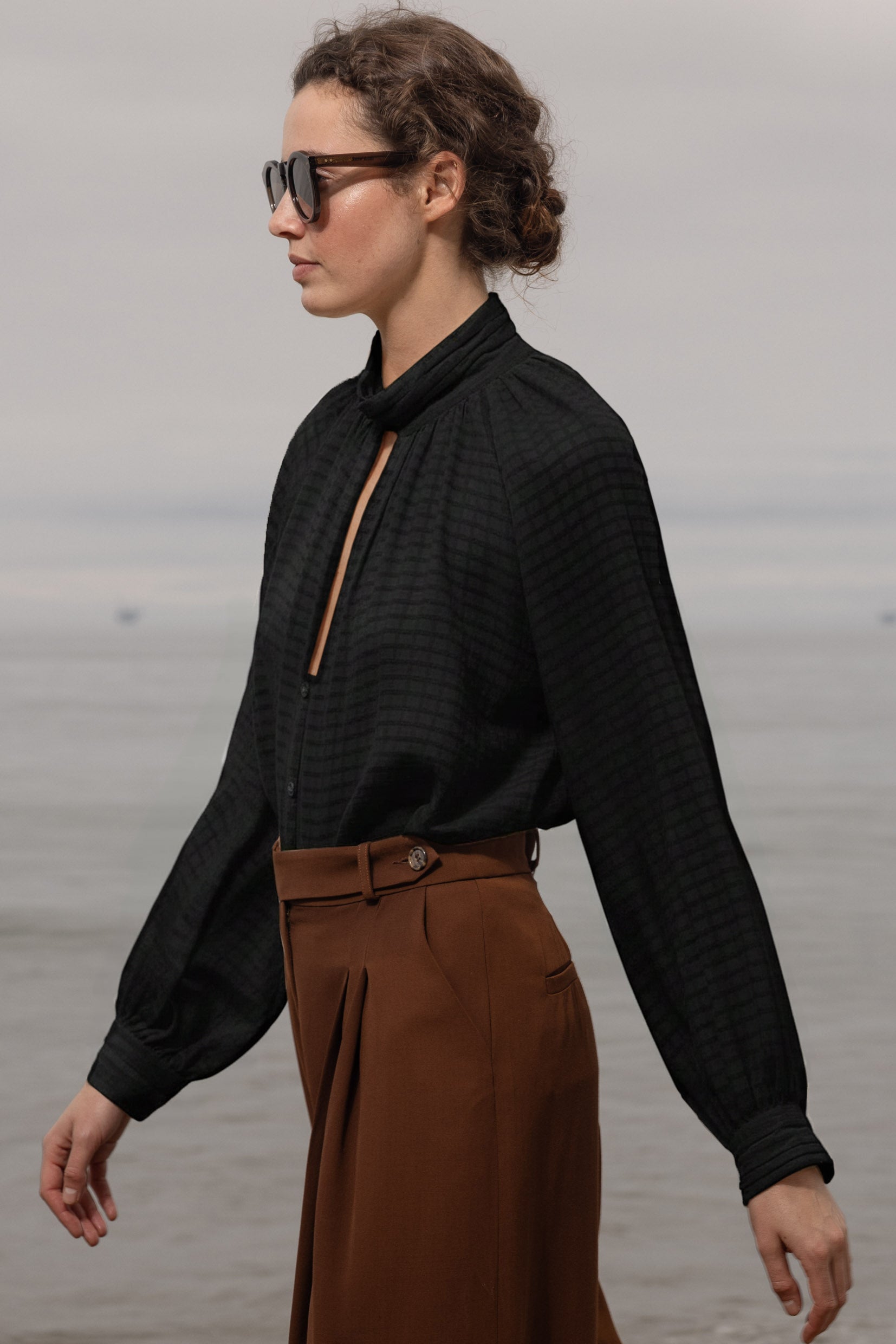 Stallion Top - Noir - Heidi Merrick