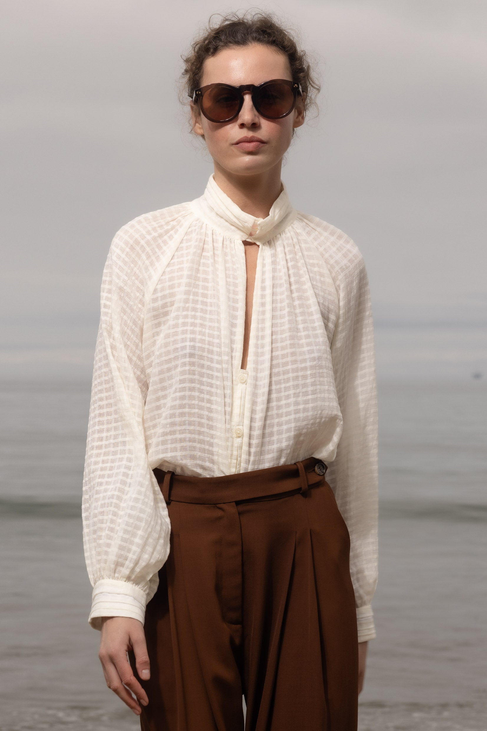 Stallion Top - Cream - Heidi Merrick