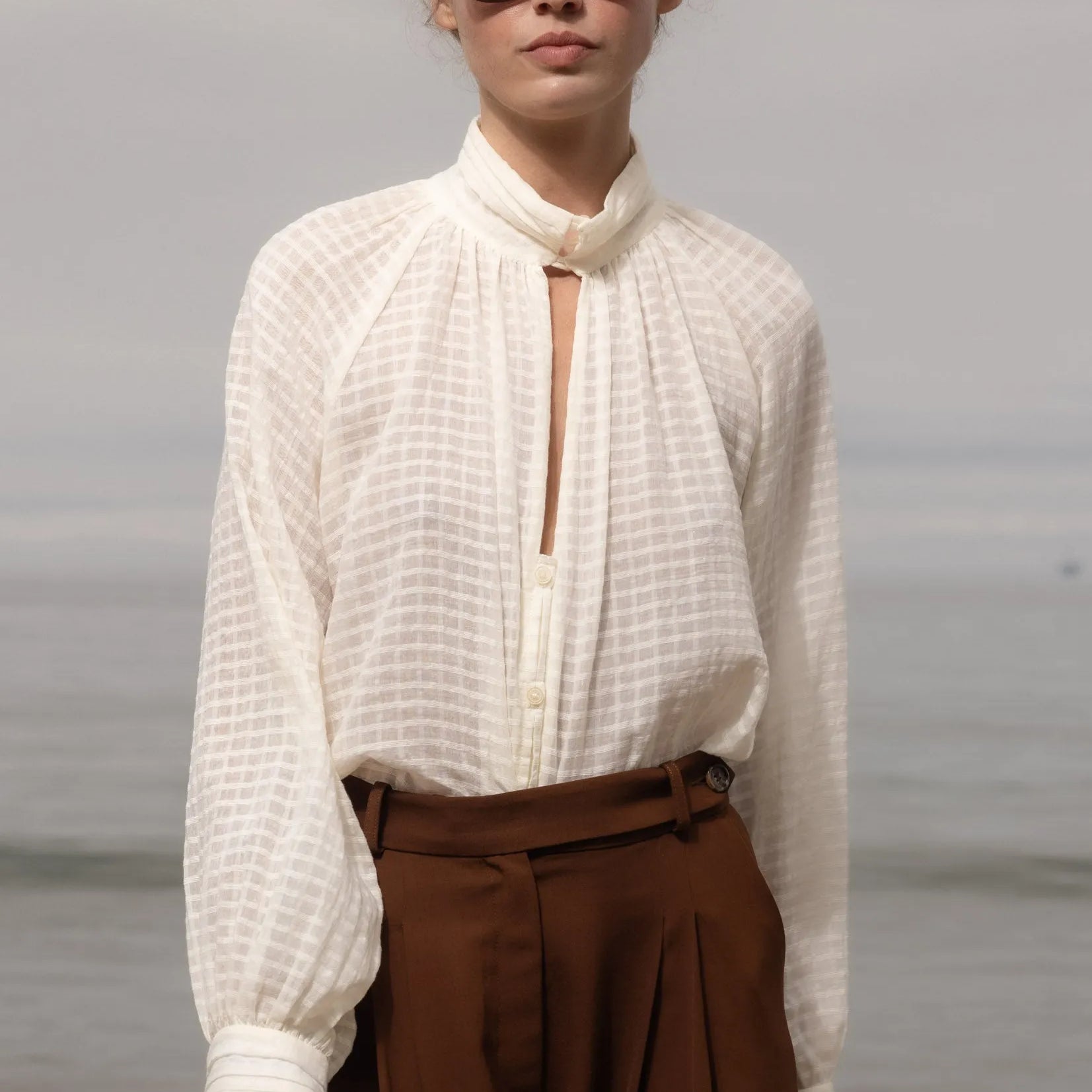 Stallion Top - Cream - Heidi Merrick