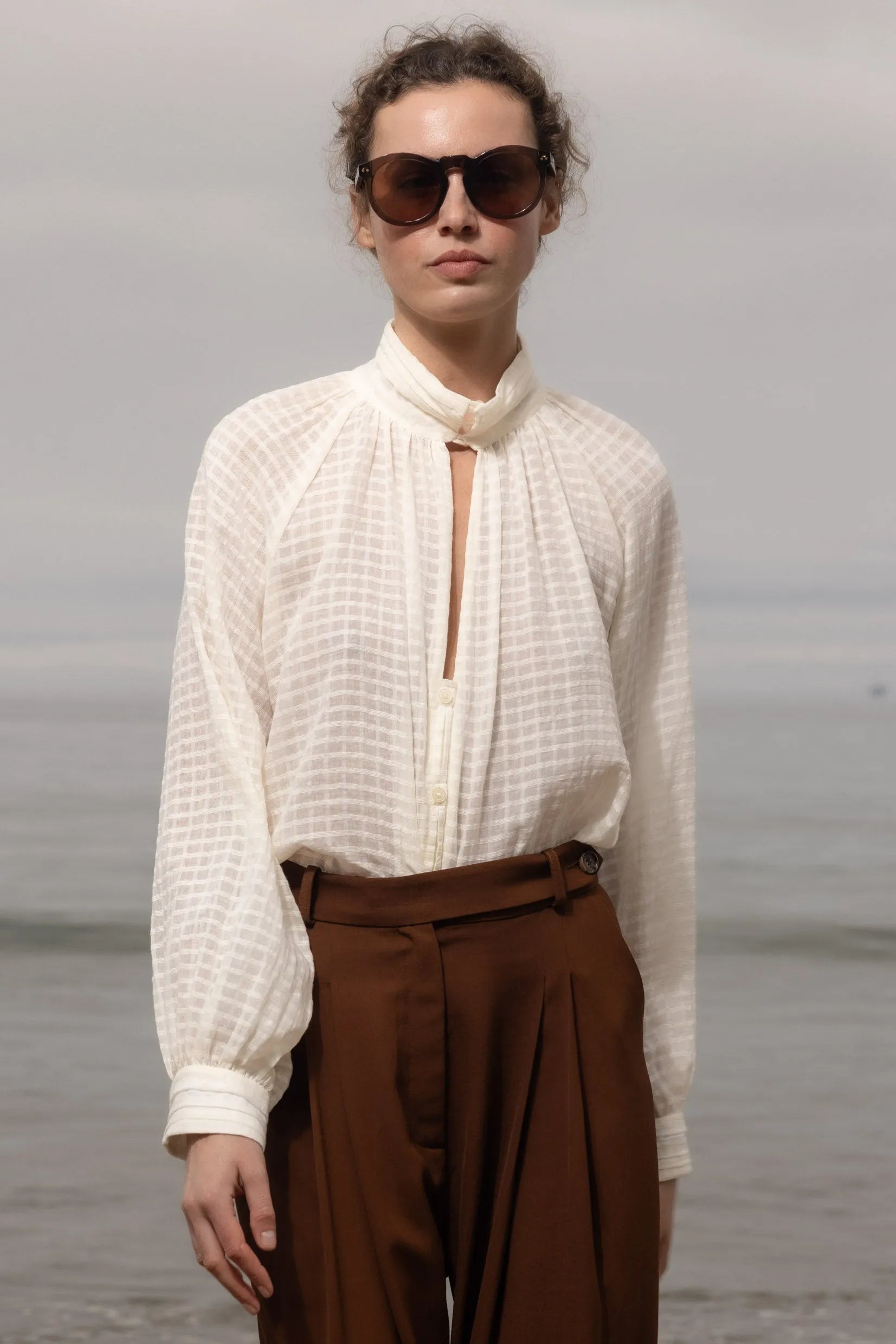 Stallion Top - Cream - Heidi Merrick