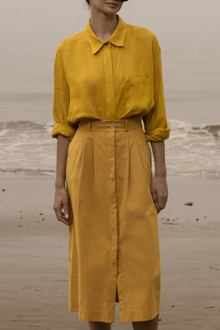 JJ Shirt - Jaune Linen