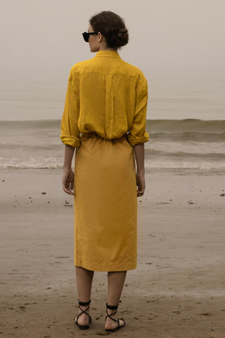 JJ Shirt - Jaune Linen