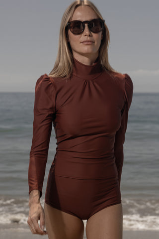 Izzy Rashguard - Walnut