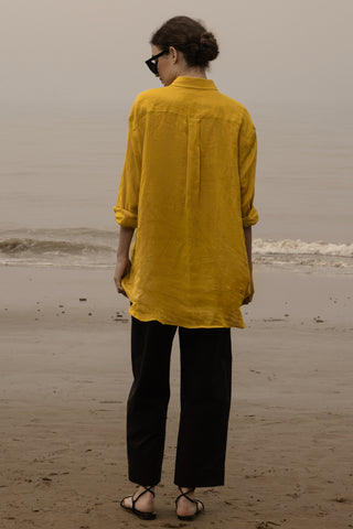 JJ Shirt - Jaune Linen