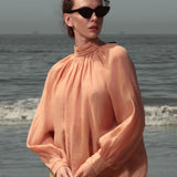 Verse Top - Sunrise Tissue Linen - Heidi Merrick