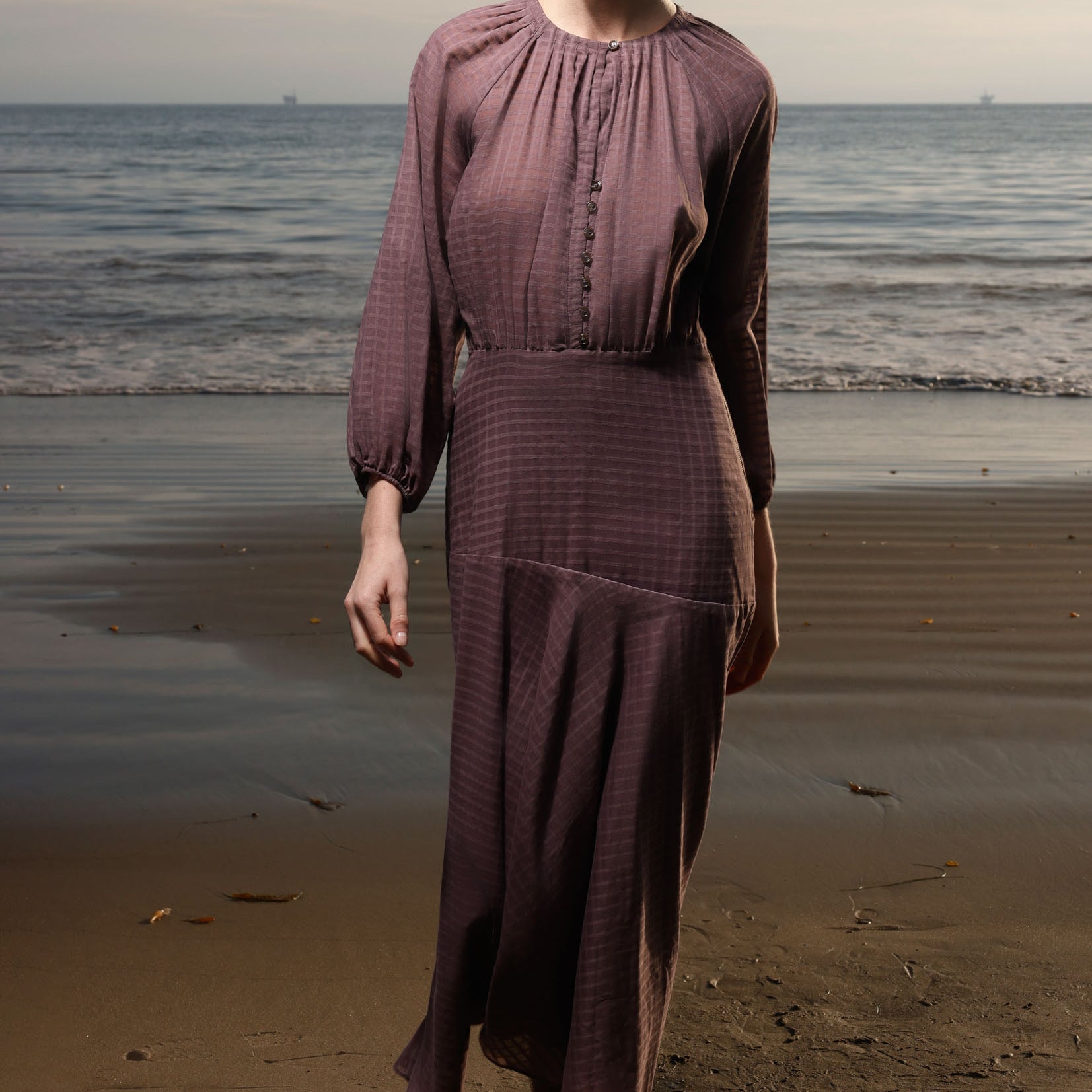 Caprine Dress - Lavender - Heidi Merrick