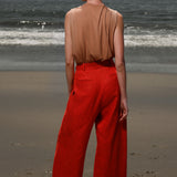 Chaplin Pant - Vermilion - Heidi Merrick