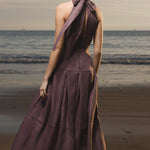 Nysa Dress - Lavender Linen - Heidi Merrick