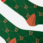 70's SRF Socks - Green - Heidi Merrick