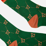 70's SRF Socks - Green - Heidi Merrick