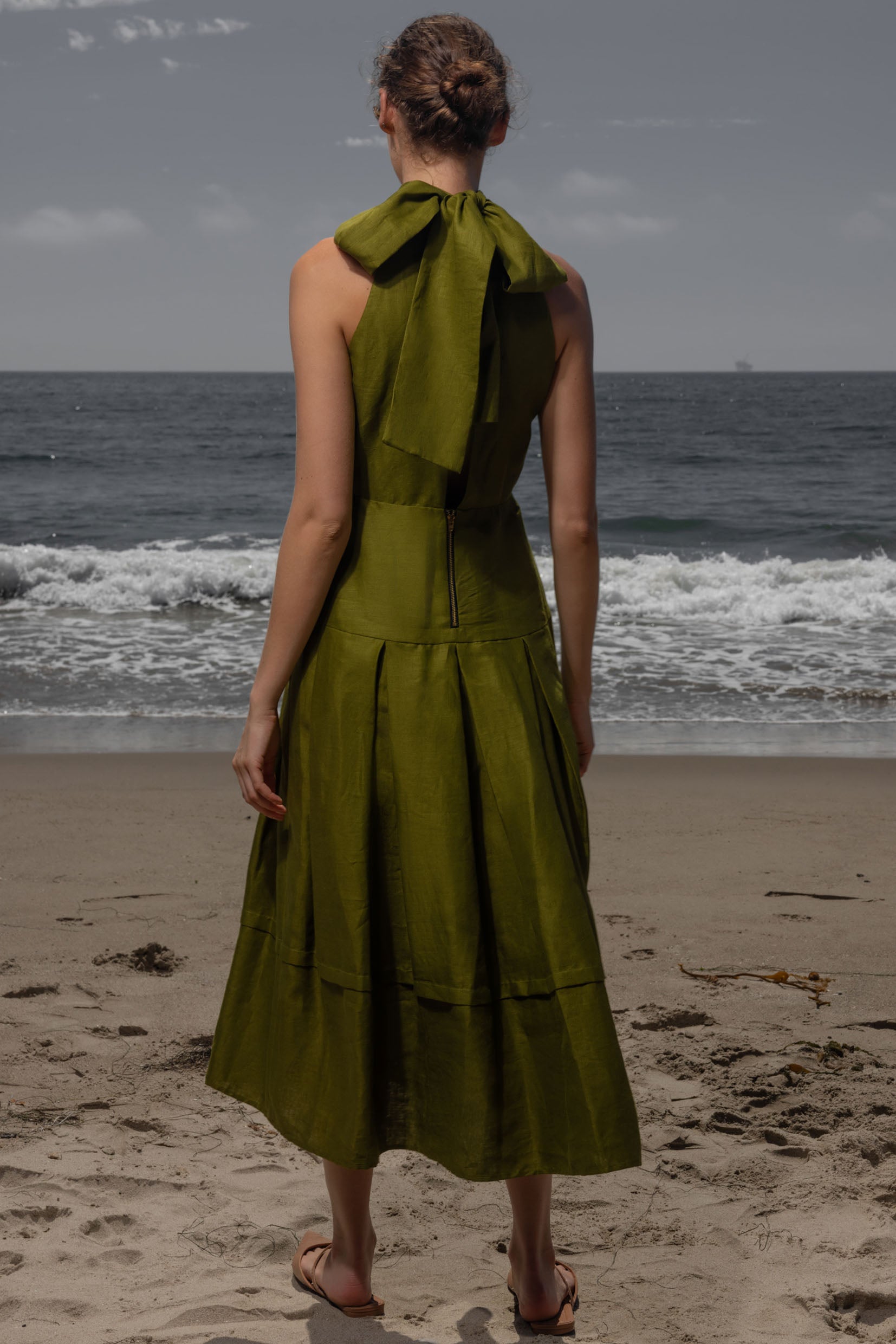 Ginger Dress - Frog Linen - Heidi Merrick